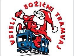 Veseli božićni tramvaj